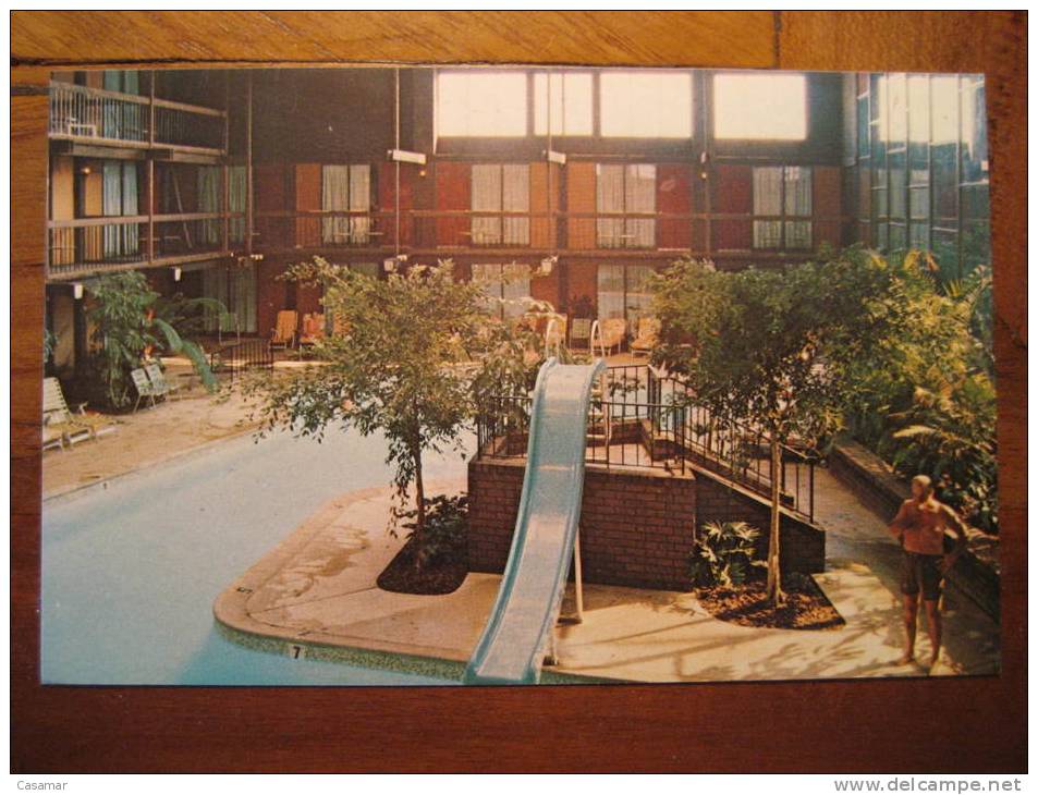 USA Treadway Inn Oregon Pike Lancaster Motel Hotel Swimming Pool Natation Natacion Swimming-pool Piscina Schwimmen - Swimming