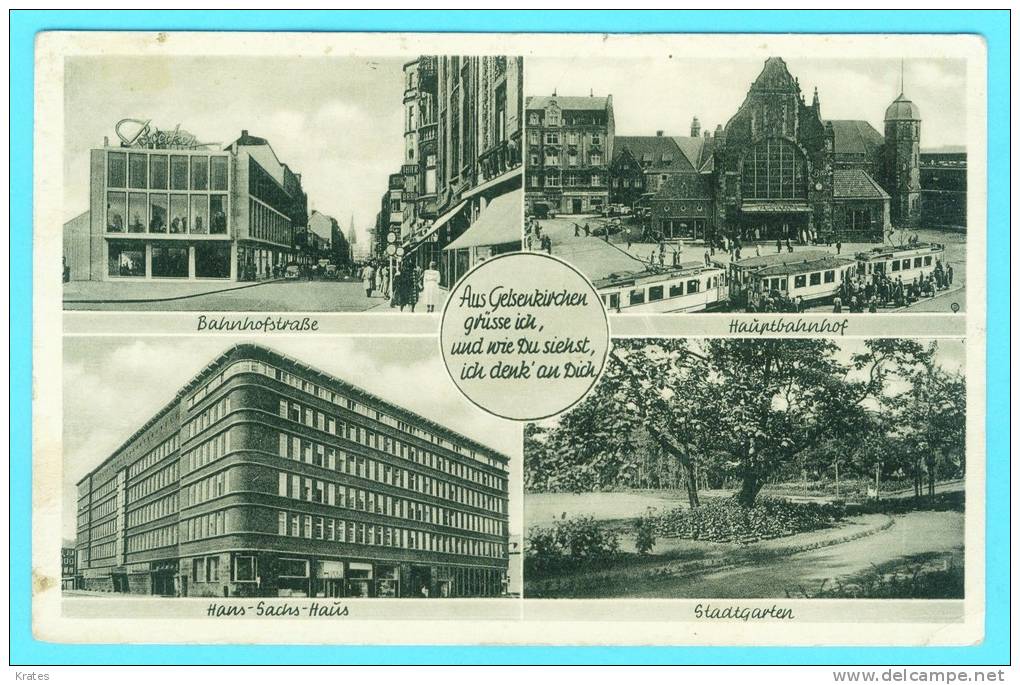 Postcard - Gelsenkirchen     (6707) - Gelsenkirchen