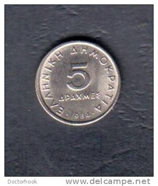 GREECE    5 DRACHMAS  1984  (KM # 131) - Griechenland