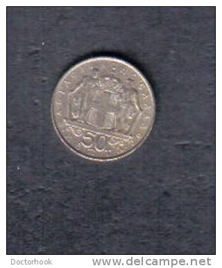 GREECE    50 LEPTA  1970  (KM # 88) - Griechenland