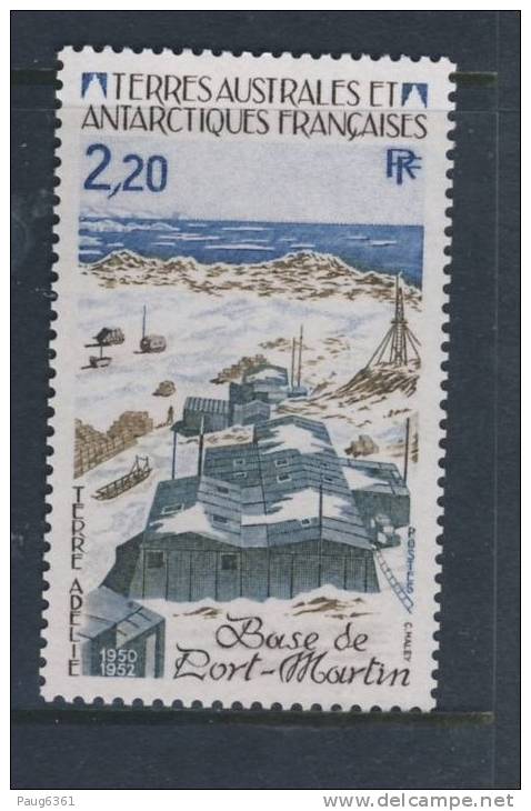 TAAF 1985 BASE DE PORT MARTIN   YVERT N°112  NEUF MNH** - Ungebraucht