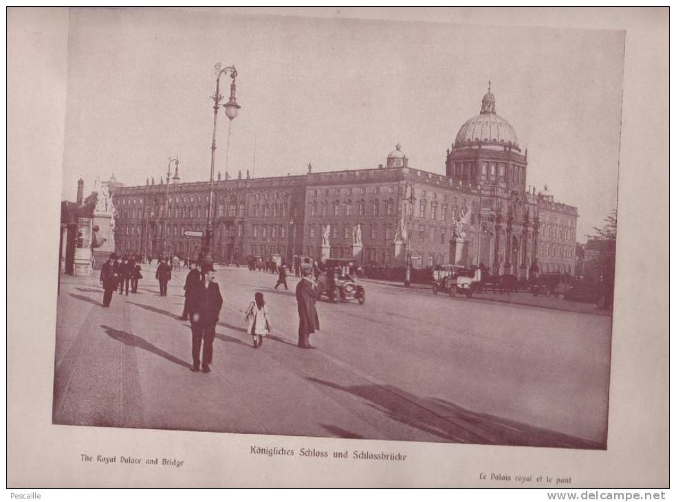 ALBUM VON BERLIN - OHNE DATUM - PARNASSUS VERLAG BERLIN - 34 X 27 Cm - 60 SEITEN - Berlijn