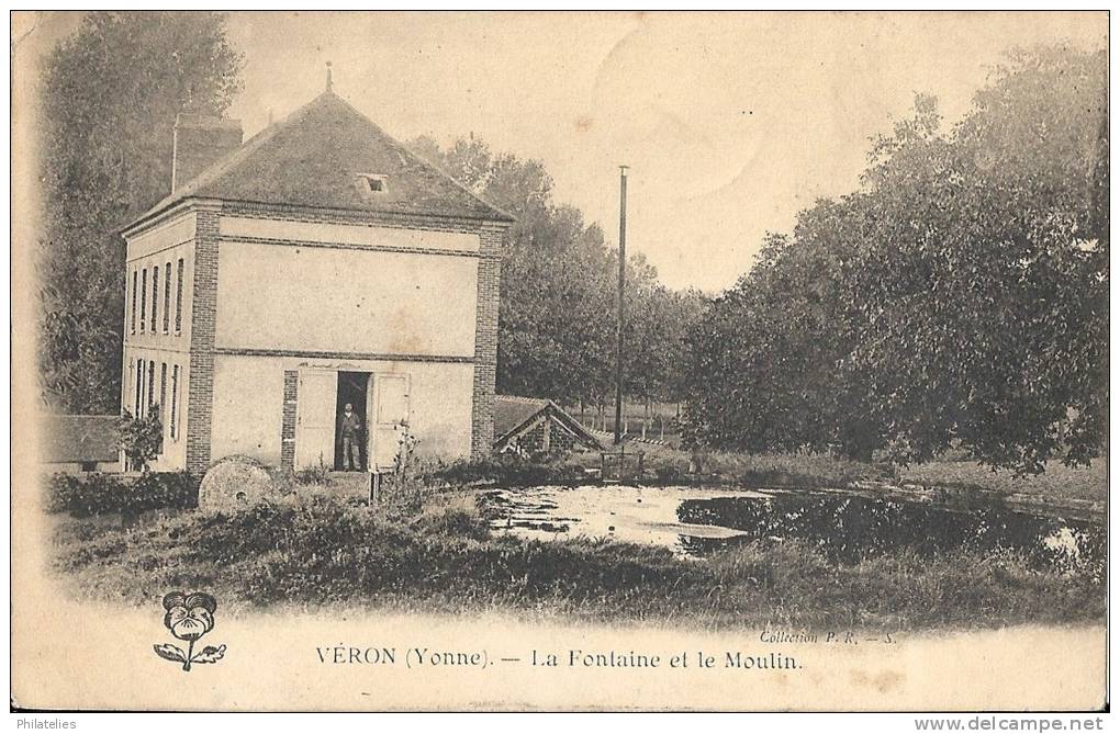 VERON LE MOULIN 1904 - Veron