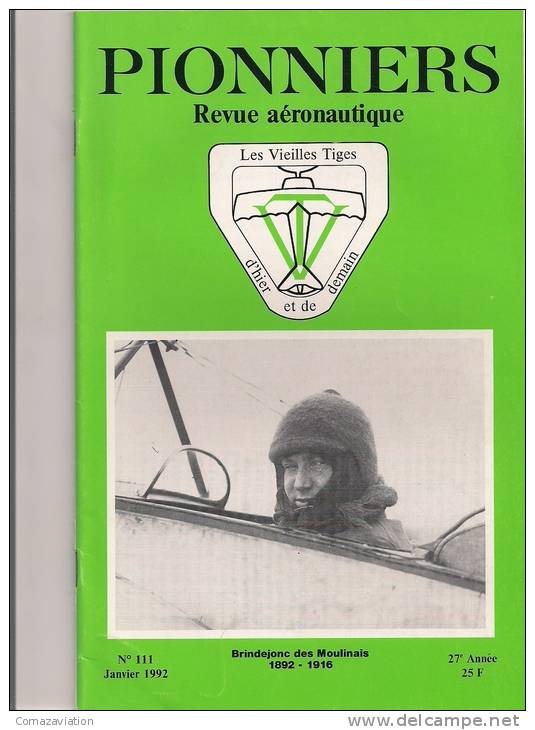 Brindejonc Des Moulinais (1892-1916)  - Revue Aéronautique - Pionniers - Vieilles Tiges - Aerei