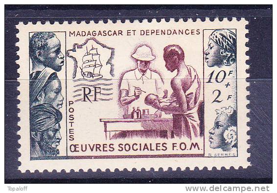 MADAGASCAR N°320 Neuf Sans Charniere - Nuovi