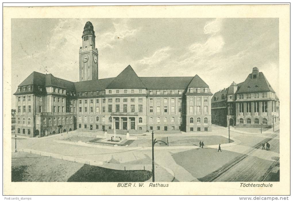 Gelsenkirchen - Buer, Töchterschule, 1916 - Gelsenkirchen