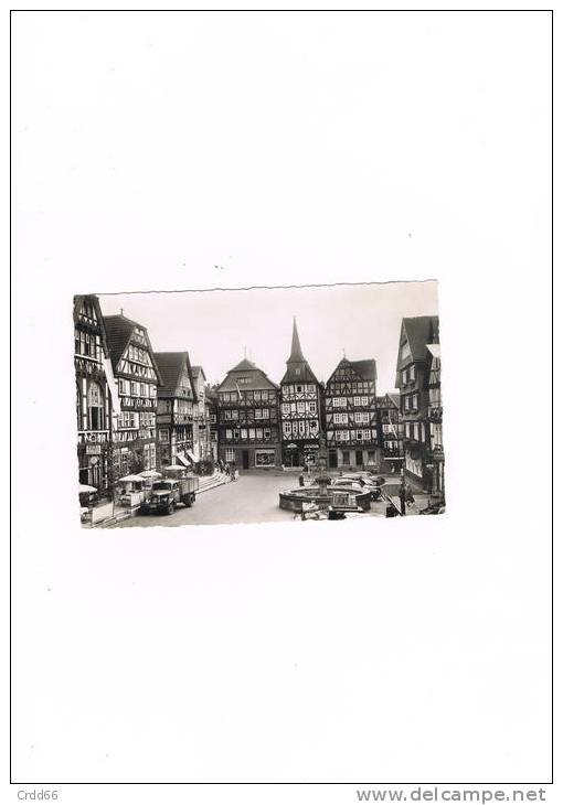 Cpsm Fritzlar La Marktplatz - Fritzlar