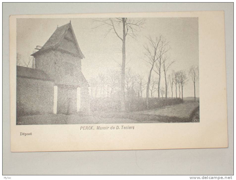 Perk. Perck. Manoir De D. Teniers. - Steenokkerzeel