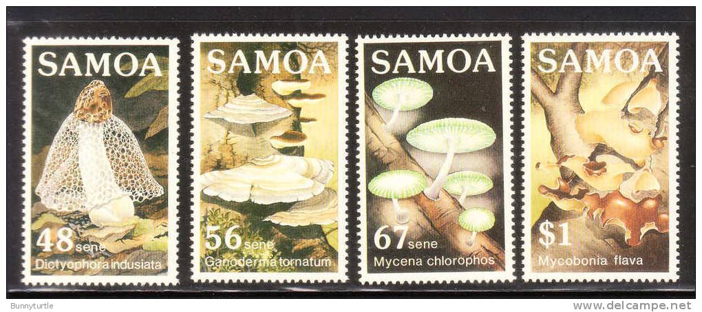 Samoa 1985 Fungi Mushroom MNH - Samoa