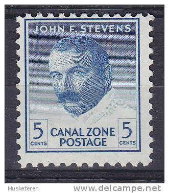 Canal Zone 1946 Mi. 122 A     3 C John F. Stevens MH* - Zona Del Canale / Canal Zone