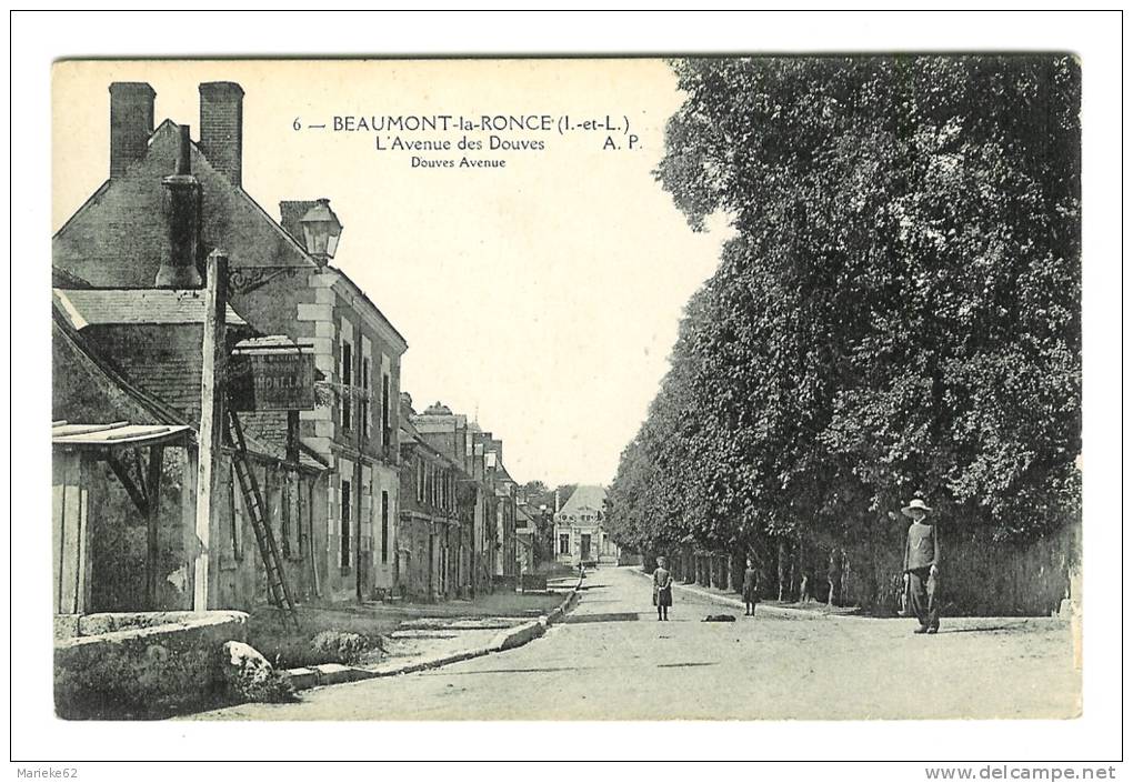 Beaumont-La-Ronce -(I.-et-L.) - L'Avenue Des Douves  - - Beaumont-la-Ronce