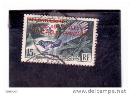 YT - Terres Australes - TAAF - N° 1 - Madagascar Surcharge - Used Stamps