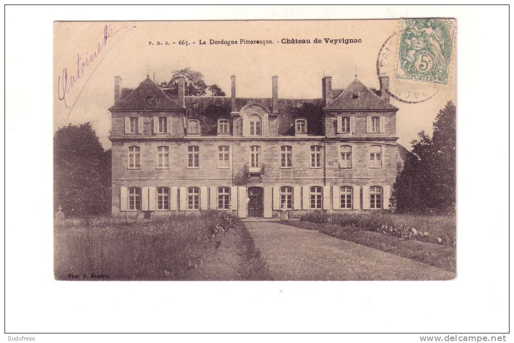 CHATEAU DE VEYRIGNAC - Autres & Non Classés