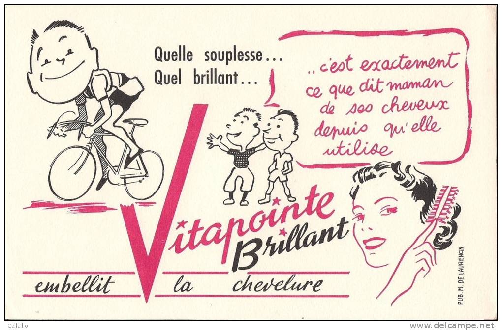 BUVARD VITAPOINTE BRILLANT EMBELLIT LA CHEVELURE - Parfums & Beauté