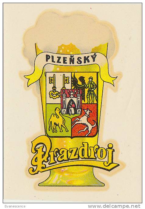 PUB POUR BIERE PRAZDROJ  PLZENSKY   ///// - Hotel Labels