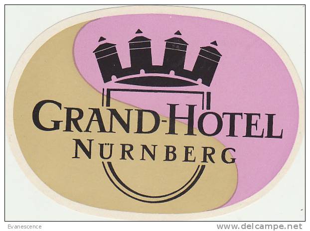 HOTEL AM STERNTOR   GRAND HOTEL   ///// - Hotel Labels