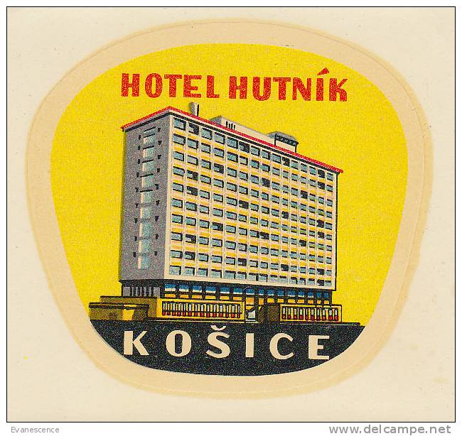 HOTEL HUTNIK  KOSICE   ///// - Hotel Labels