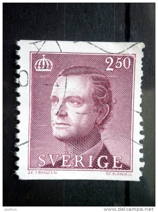 Sweden - 1990 - Mi.nr.1587 - Used - King Carl XVI - Definitives - Used Stamps