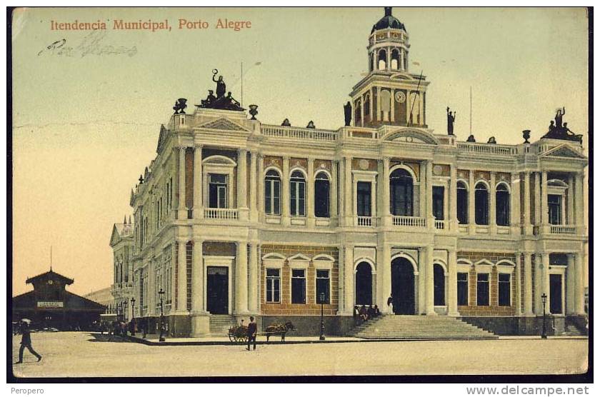 Brazil   Brasil PORT ALEGRE   Old Postcard - Porto Alegre