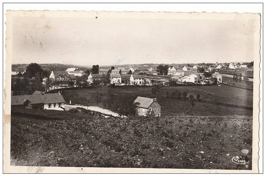 12 BARAQUEVILLE  CPSM  Vue Du VILLAGE Maisons à Travers CHAMPS En 1953 - Autres & Non Classés