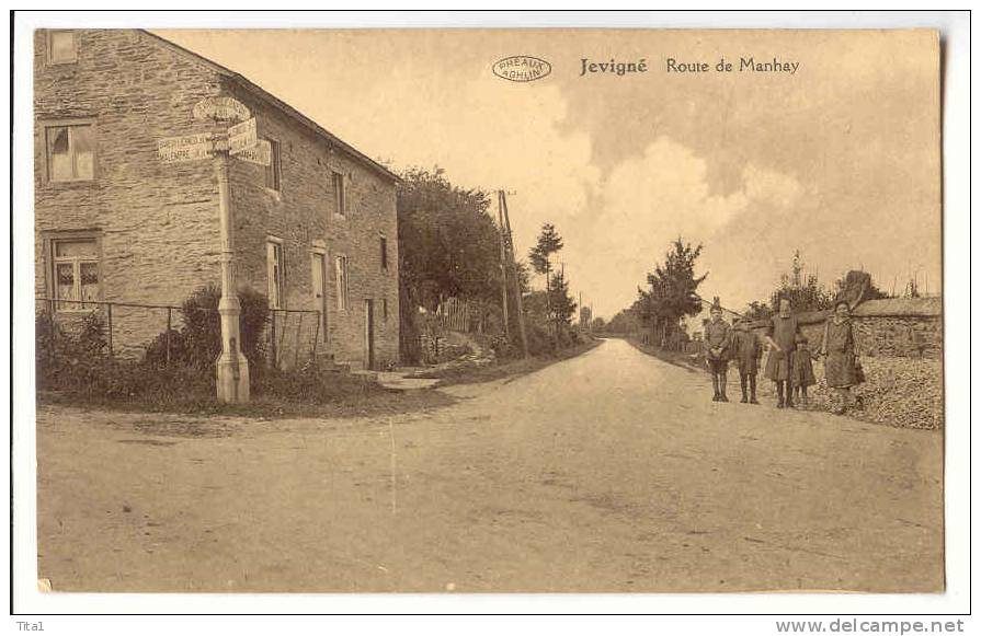 E137 -Jevigné - Route De Manhay - Lierneux