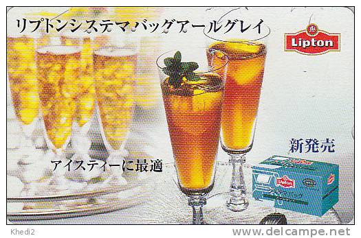 Télécarte Japon - THE LIPTON - TEA Japan Phonecard  / England - TEE Telefonkarte - 39 - Lebensmittel