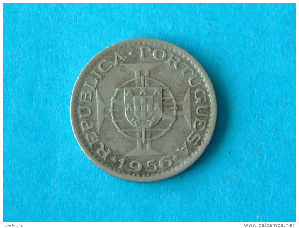 1956 - 2$50 - KM 77 ( For Grade, Please See Photo ) ! - Angola