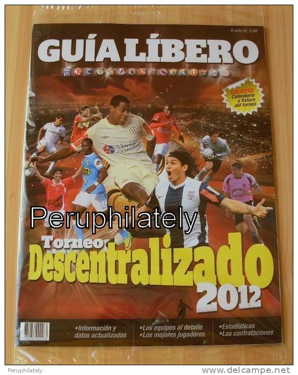 PERU FOOTBALL SOCCER GUIDE CHAMPIONSHIP 2012 - Boeken