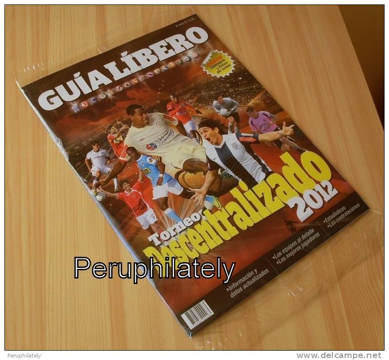 PERU FOOTBALL SOCCER GUIDE CHAMPIONSHIP 2012 - Bücher