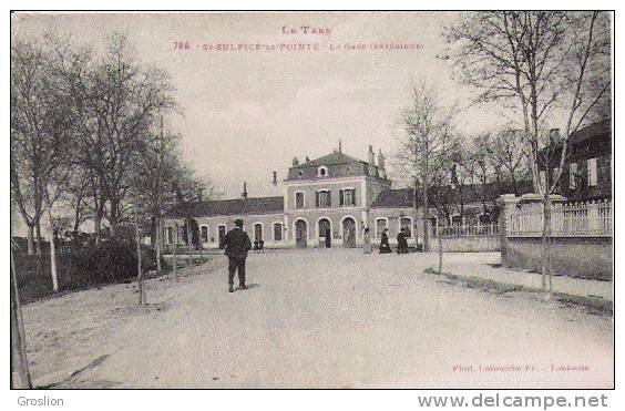 ST SULPICE LA POINTE 768 LA GARE (EX TERIEUR)  PETITE ANIMATION - Saint Sulpice