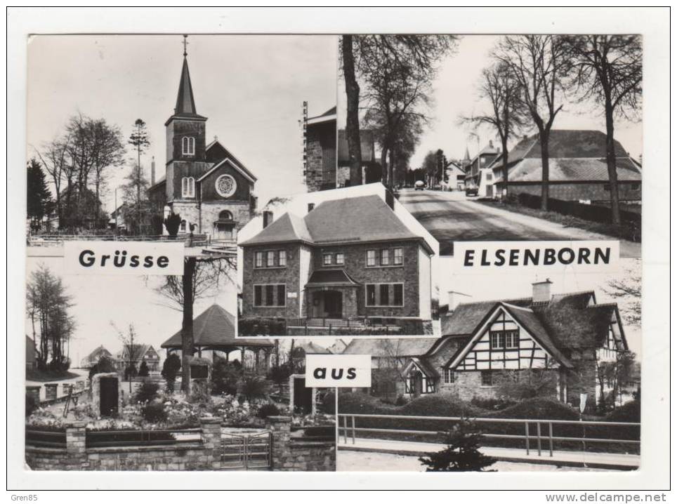 CPSM GRUSSE AUS ELSENBORN, BUTGENBACH, PROVINCE DE LIEGE, BELGIQUE - Butgenbach - Buetgenbach