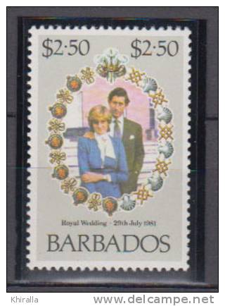 BARBADES 1981 N° 523 COTE 3€00 - Barbades (1966-...)