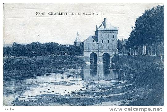 N°20955 -cpa Charleville -le Vieux Moulin- - Molinos De Agua
