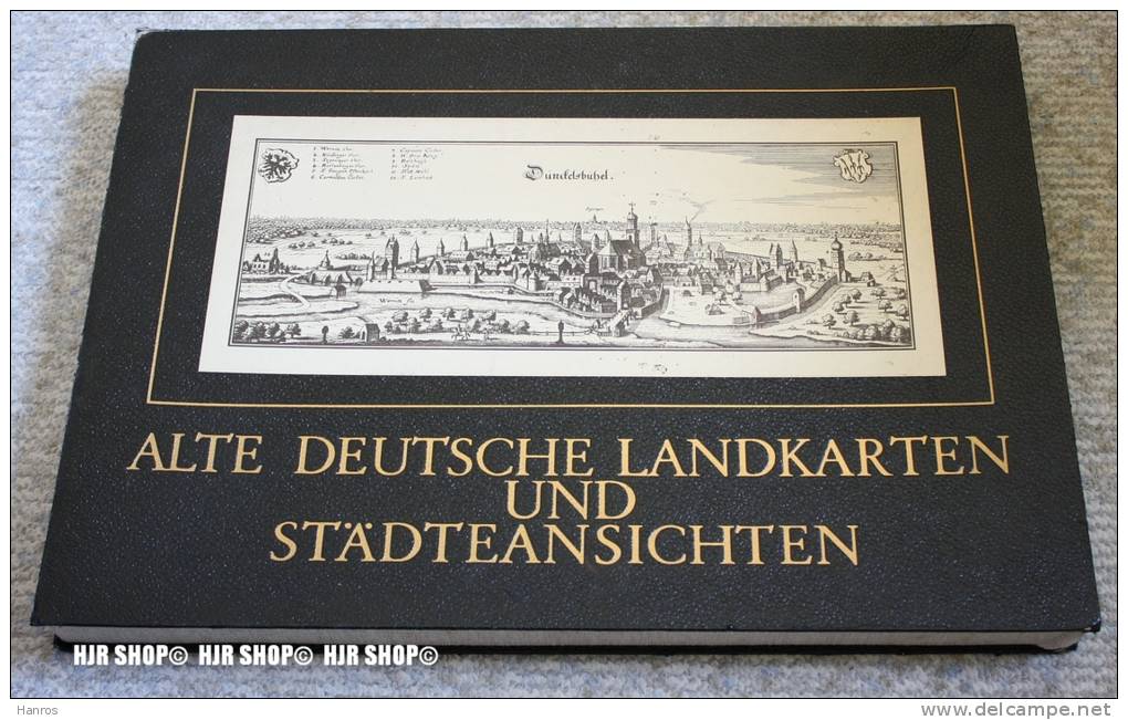 Alte Deutsche Landkarten Und Städteansichten Dieses Exemplar Trägt Die Nummer L 599 - Landkarten