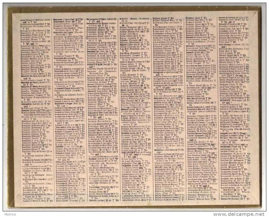 ALMANACH DES POSTES ET DES TELEGRAPHES 1910 - Vue D'Italie,via Pessina Lugano (département Du Loiret) - Grand Format : 1901-20