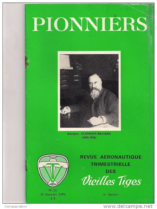 Adolphe Clément-Bayard (1855-1928) - Revue Aéronautique - Pionniers - Vieilles Tiges - Avion