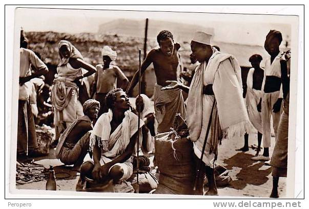 Cpa   SOMALIA   ITALIANA  Folk  Ethnic      Old Postcard - Somalia