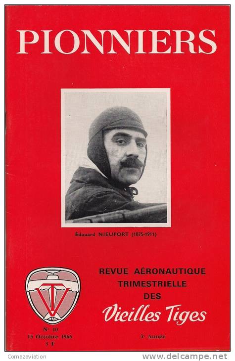 Edouard Nieuport (1875-1911) - Revue Aéronautique - Pionniers - Vieilles Tiges - Aerei