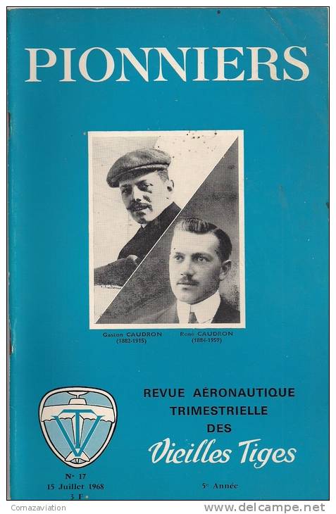 Gaston Et René Caudron - Revue Aéronautique - Pionniers - Vieilles Tiges - Vliegtuig