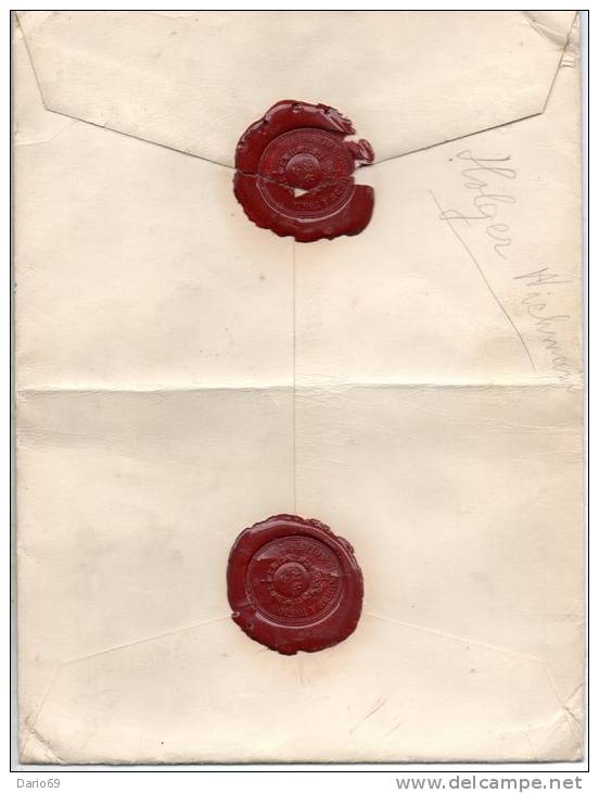 1934 Lettera Raccomandata - Briefe U. Dokumente