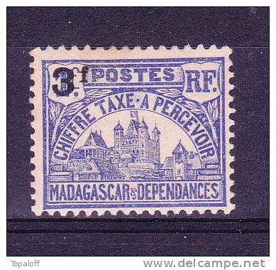 MADAGASCAR Taxe N°19 Neuf Charniere - Portomarken