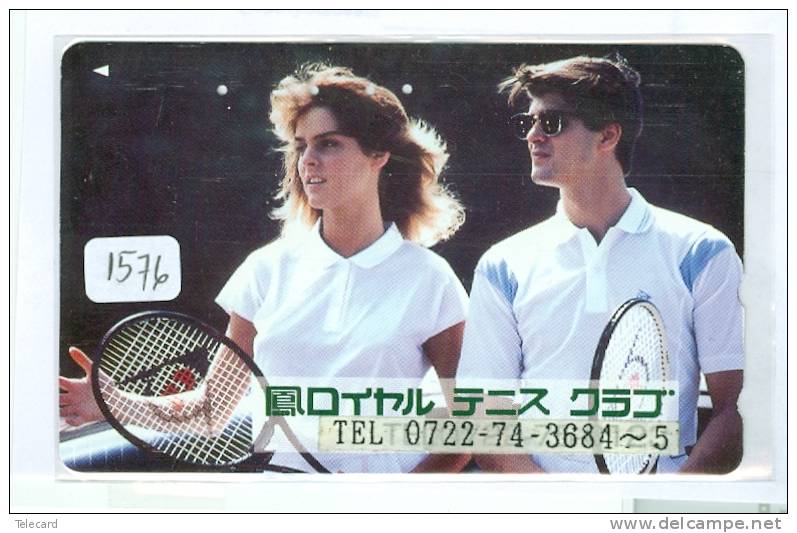 Télécarte Japon * Sport * TENNIS (1576) Japan Phonecard *  TELEFONKARTE * TELEFOONKAART * - Sport