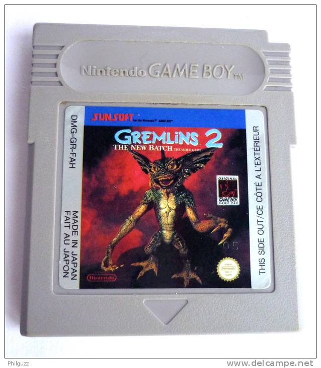 JEU NINTENDO GAME BOY  -  GREMLINS 2 - The New Batch (1) - Nintendo Game Boy