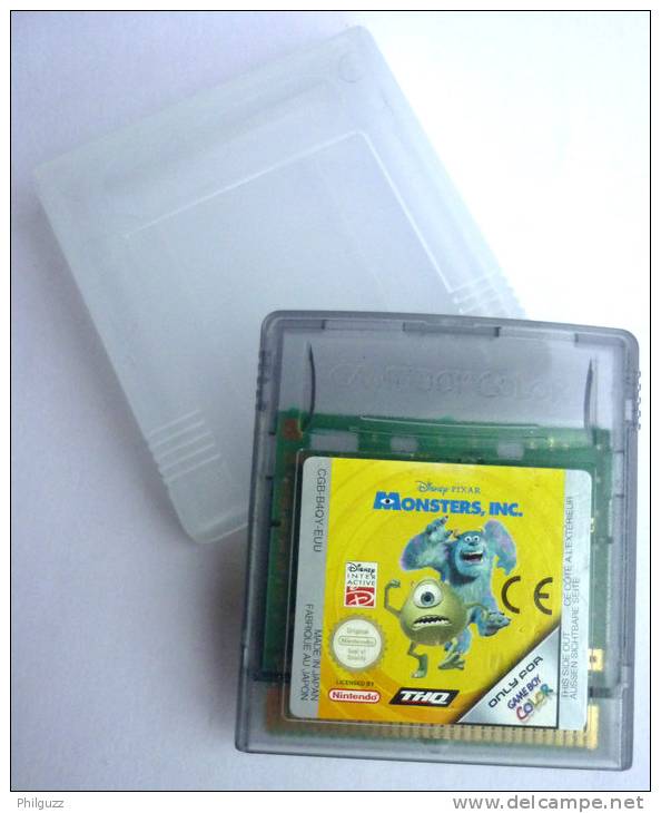 JEU NINTENDO GAME BOY COLOR - MONSTERS INC - DISNEY / PIXAR - Game Boy Color