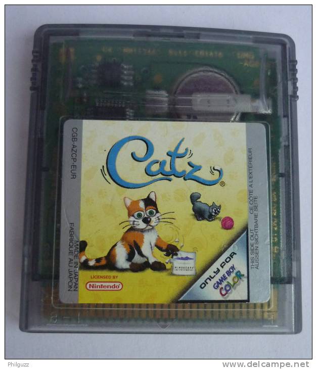 JEU NINTENDO GAME BOY COLOR - CATZ - Game Boy Color