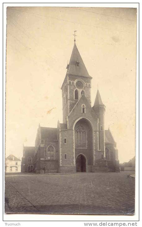 D7433 - LOVENDEGEM - * Kerk - Foto-kaart* - Lovendegem