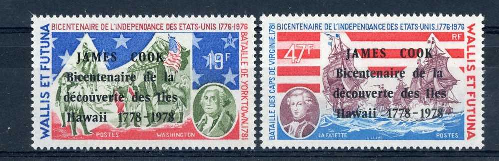 Wallis Et Futuna  -  1978  :  Yv  208-09  ** - Unused Stamps