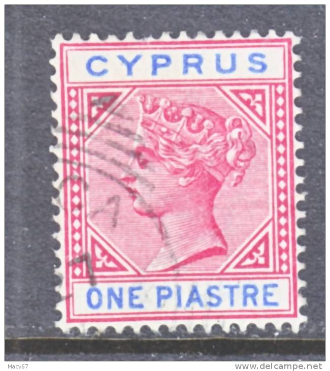 Cyprus 30  (o)  Wmk. CA - Cyprus (...-1960)