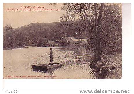 PONT D'OUILLY  Les Côteaux De Saint Christophe Barque - Pont D'Ouilly