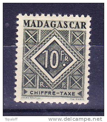 MADAGASCAR Taxe  N°39 Neuf  Charniere - Portomarken